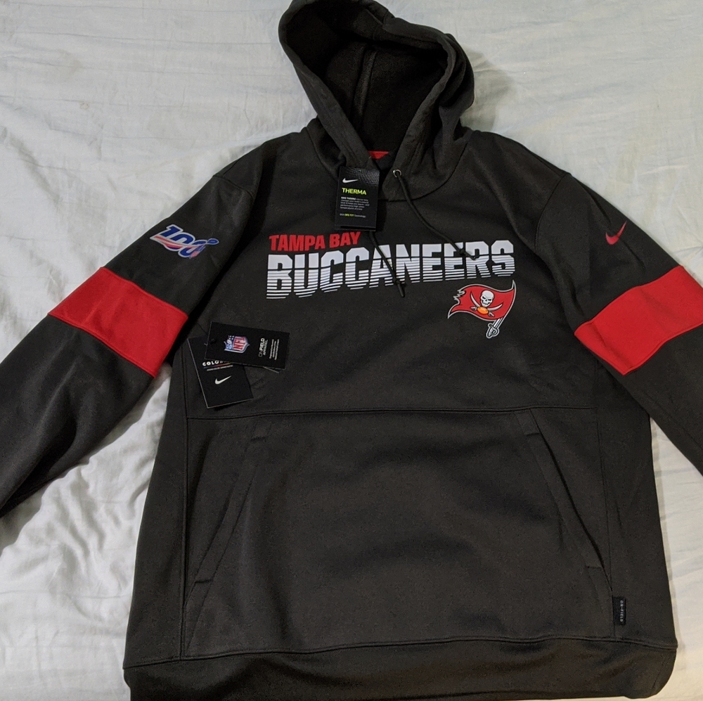 Tampa Bay Buccaneers Nike hoodie.